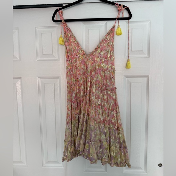 Rococo Sand Dresses & Skirts - Floral Spaghetti Strap Dress